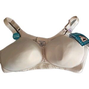 Vanity Fair 44D Beauty Back 71380 Wireless Tan Nude Smooth Back
